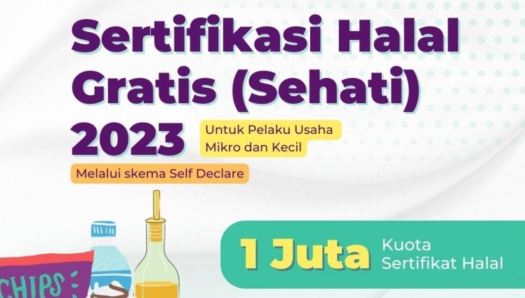 Sertifikasi halal ini membantu pelaku UMK agar bisa memenuhi persyaratan sertifikasi halal dengan biaya yang terjangkau. (Dok. Kementerian Agama RI)