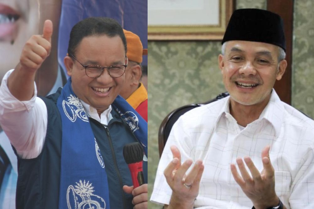 Anies dan Ganjar yang resmi mendeklarasikan sebagai capres adalah calon dengan rekam jejak sebagai kepala daerah. Keduanya akan dihadapkan pada pekerjaan rumah masalah ekonomi. (Kabar Bisnis/Feni Freycinetia Fitriani)