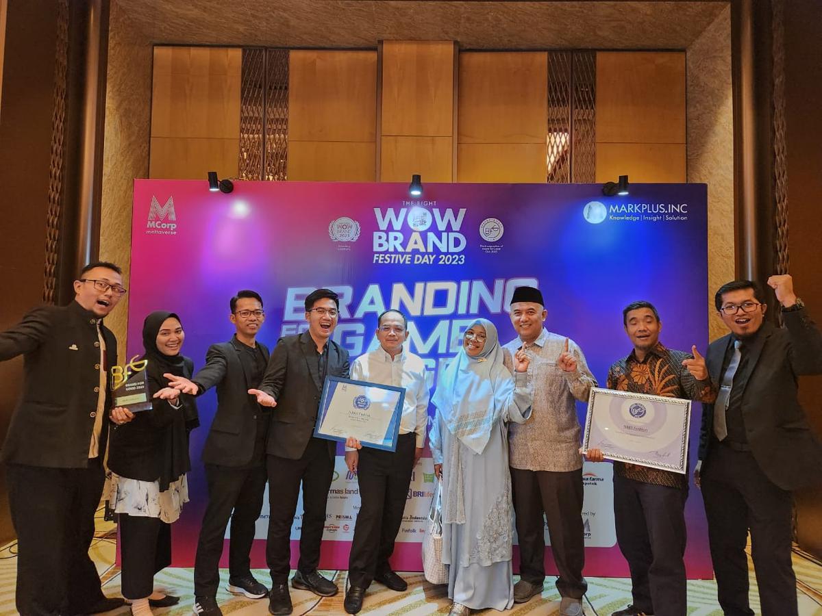 NBRS Fashion mendapat dua penghargaan terbaik dari ajang yang digelar ole institusi marketing internasional Markplus. (Liputan 6/Hernowo Anggie)