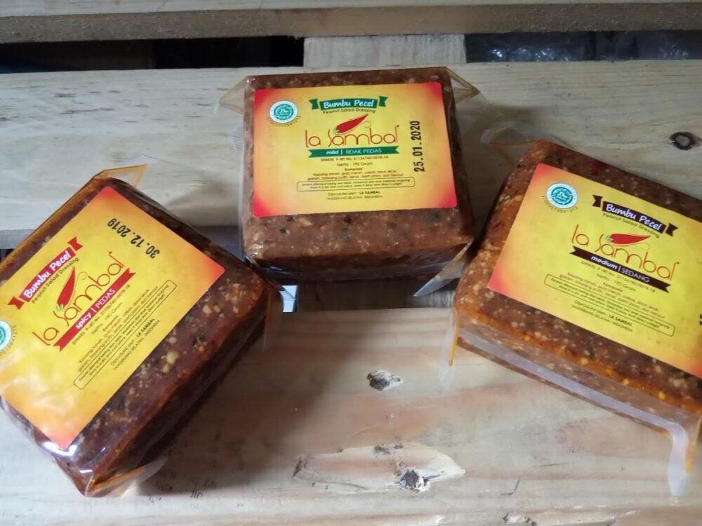 Sambal Pecel buatan UMKM Banten, La Sambal, yang berhasil menembus pasar ekspor. (Dok. Restaurant Guru)