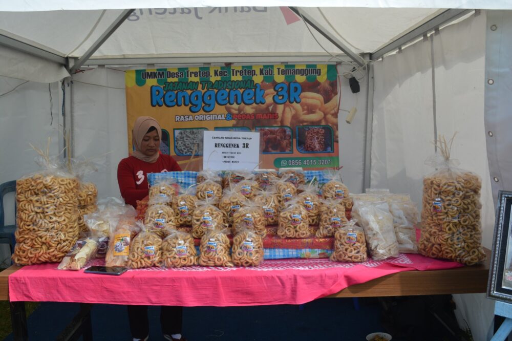 Salah satu UMKM yang mengisi stan di Gelar Produk UMKM 2023 Kabupaten Temanggung. (Dok. Diskominfo Jawa Tengah)
